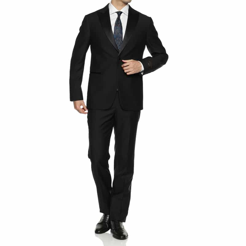 BARNEYS NEW YORK タキシードスーツ "MADISON" BLACK