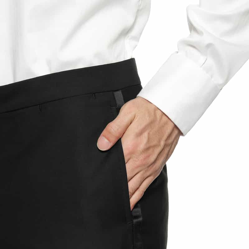 BARNEYS NEW YORK タキシードスーツ "MADISON" BLACK