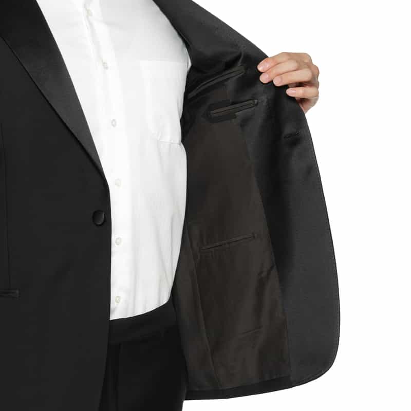 BARNEYS NEW YORK タキシードスーツ "MADISON" BLACK