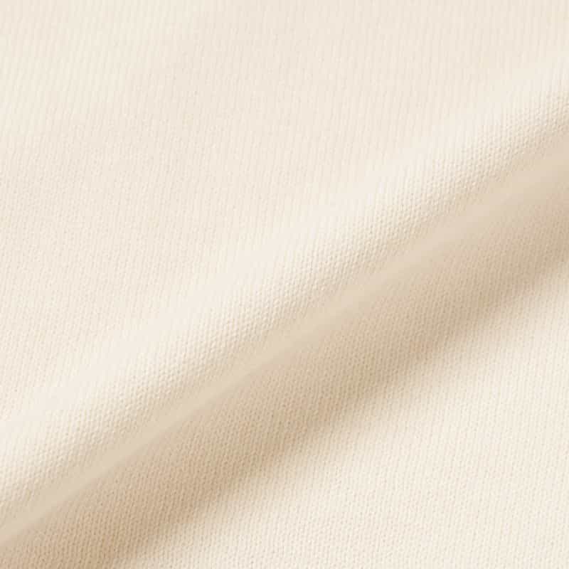 GRANSASSO コットン素材クルーネックニットプルオーバー IVORY
