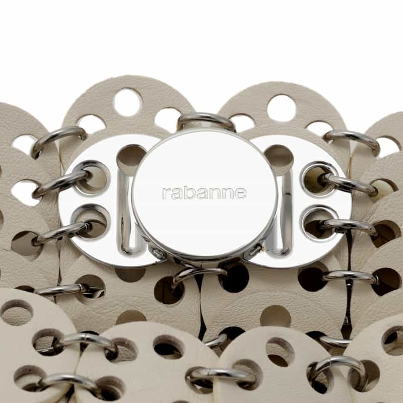 RABANNE "SAC A MAIN" ショルダーバッグ WHITE