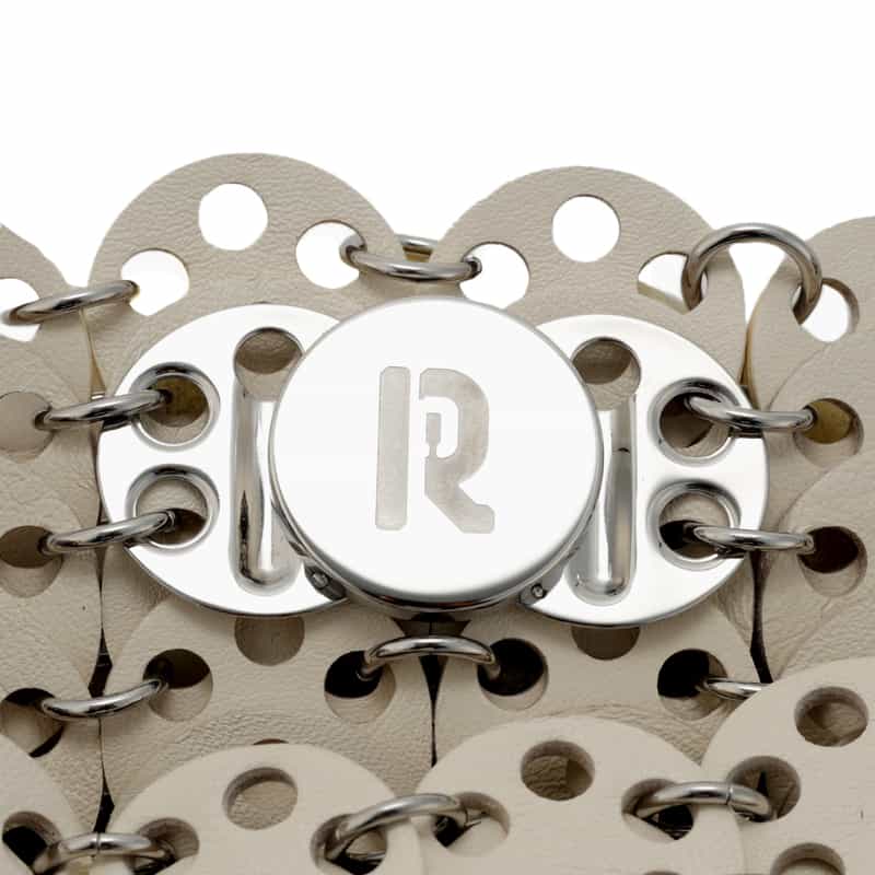 RABANNE "SAC A MAIN" ショルダーバッグ WHITE