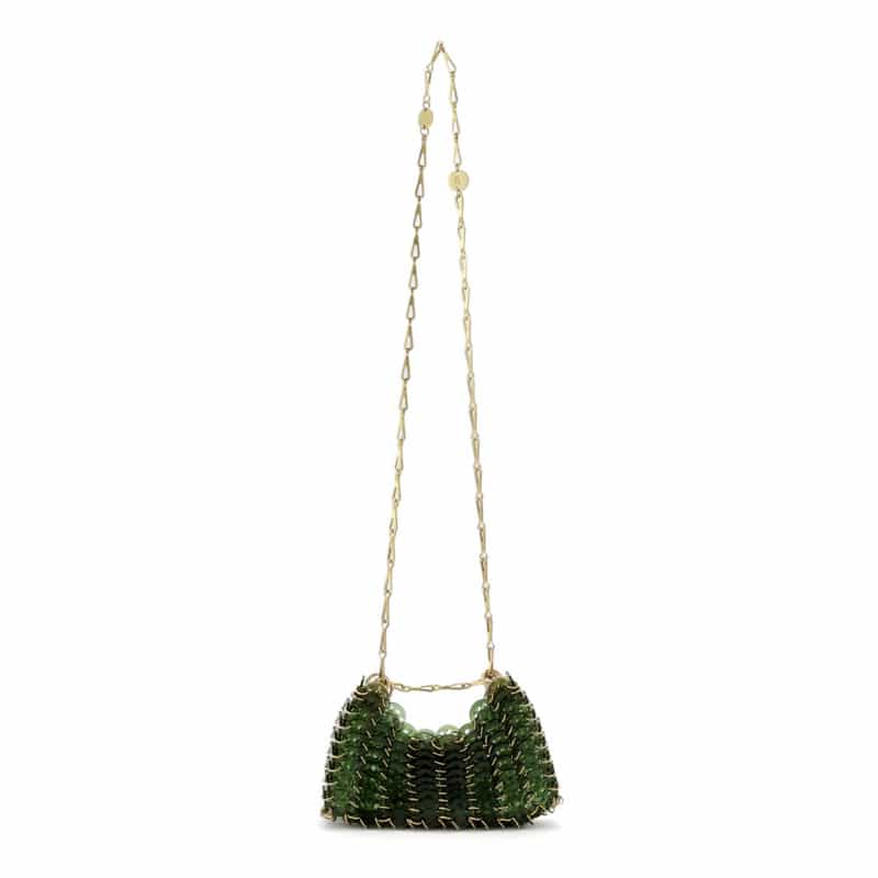 RABANNE "SAC A MAIN" ショルダーバッグ KHAKI