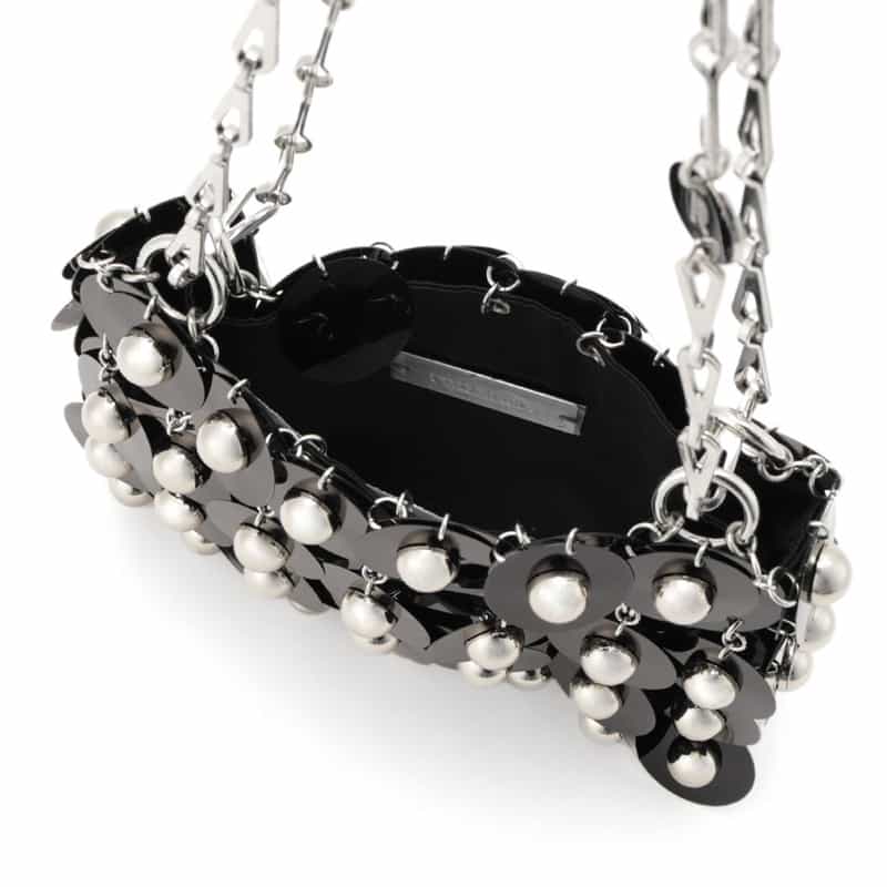 RABANNE ショルダーバッグ BLACK