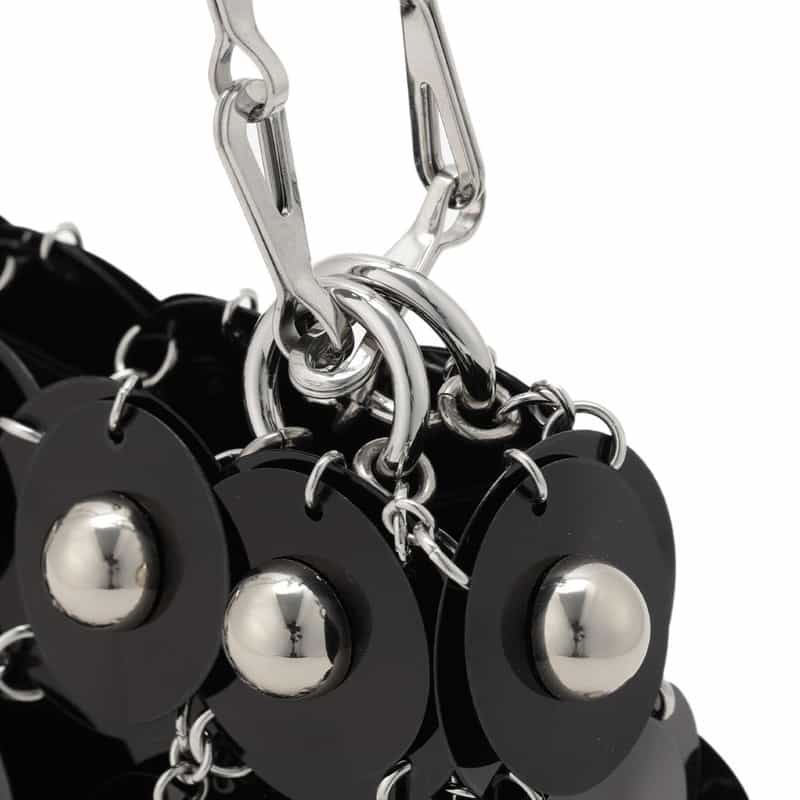 RABANNE ショルダーバッグ BLACK