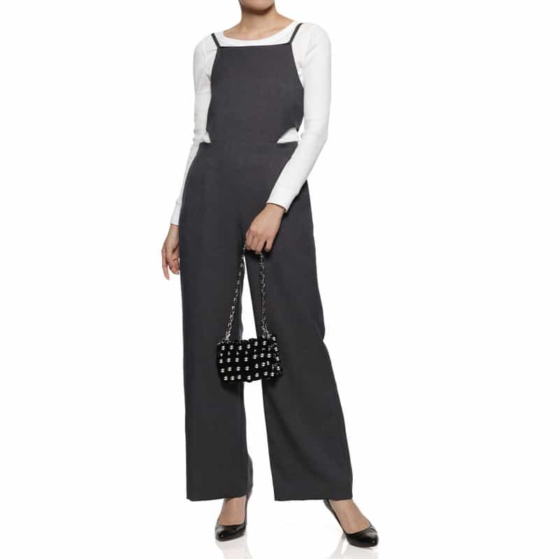 RABANNE ショルダーバッグ BLACK