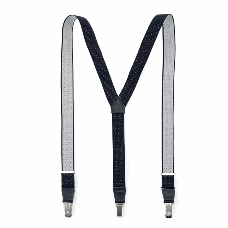 ALBERT THURSTON サスペンダー NAVY