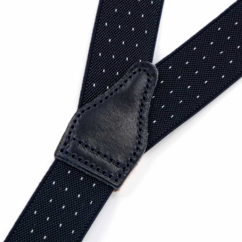 ALBERT THURSTON サスペンダー NAVY