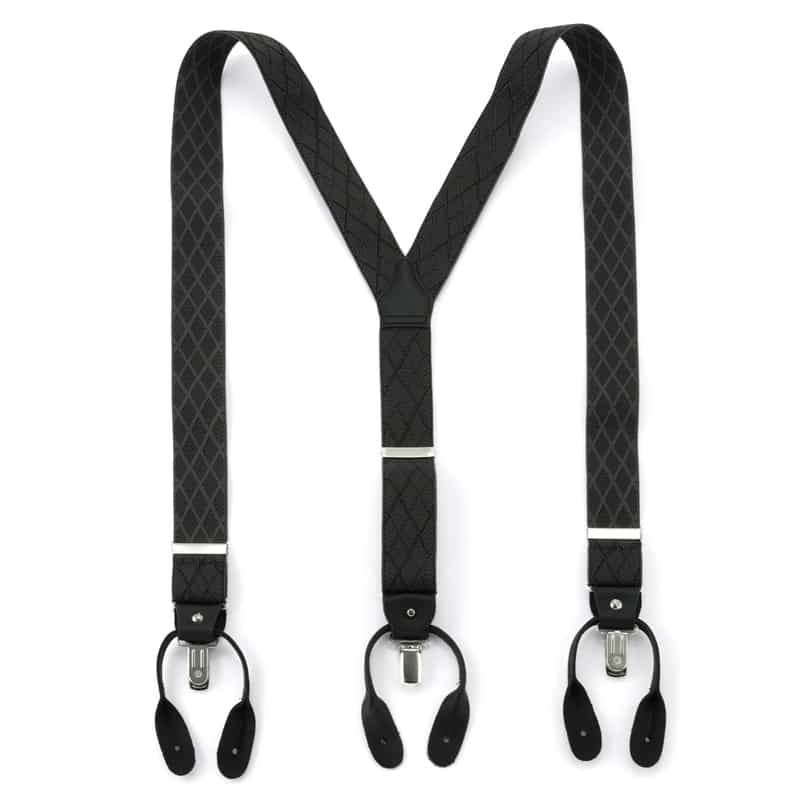 ALBERT THURSTON サスペンダー DARK GRAY