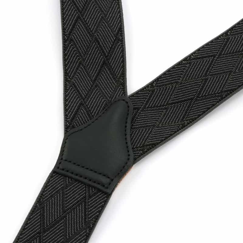 ALBERT THURSTON サスペンダー DARK GRAY