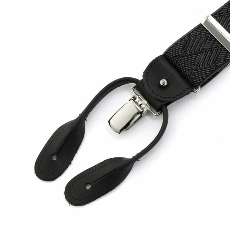 ALBERT THURSTON サスペンダー DARK GRAY