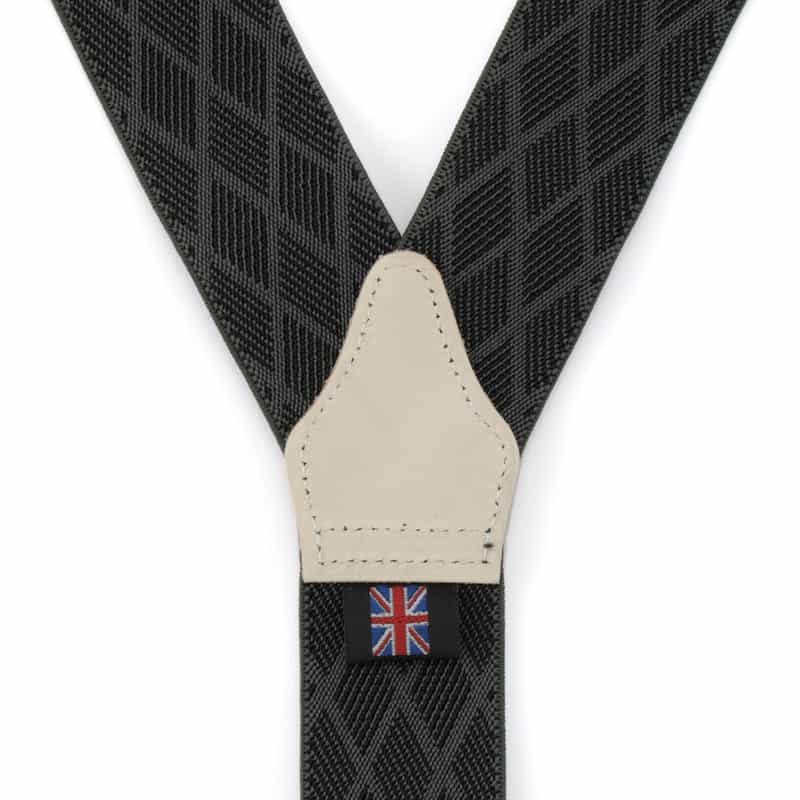 ALBERT THURSTON サスペンダー DARK GRAY