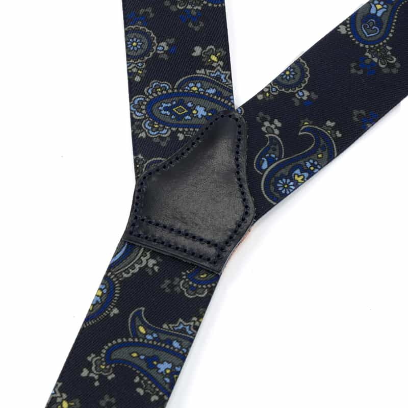 ALBERT THURSTON サスペンダー NAVY