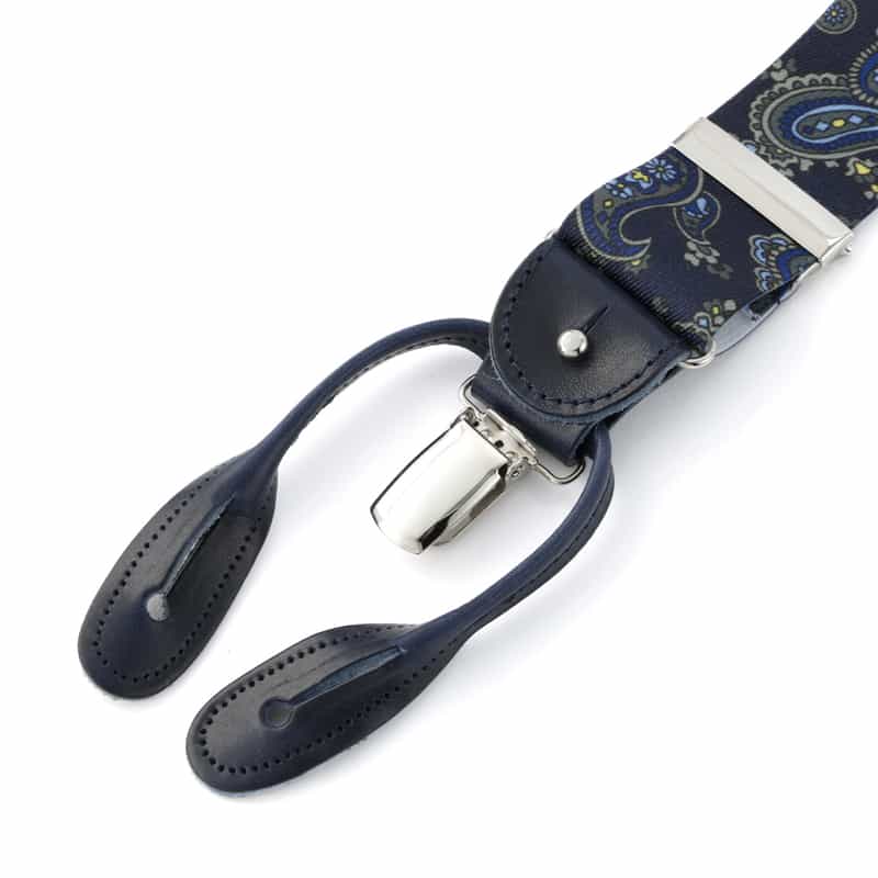 ALBERT THURSTON サスペンダー NAVY