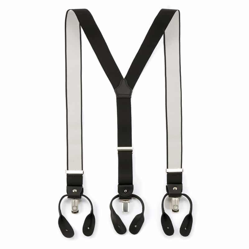 ALBERT THURSTON サスペンダー BLACK