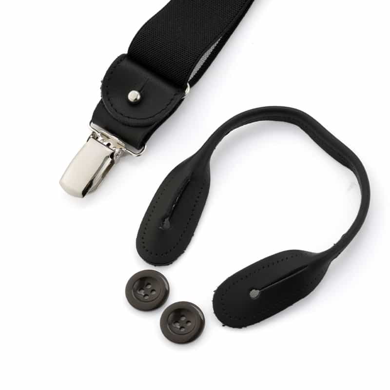 ALBERT THURSTON サスペンダー BLACK