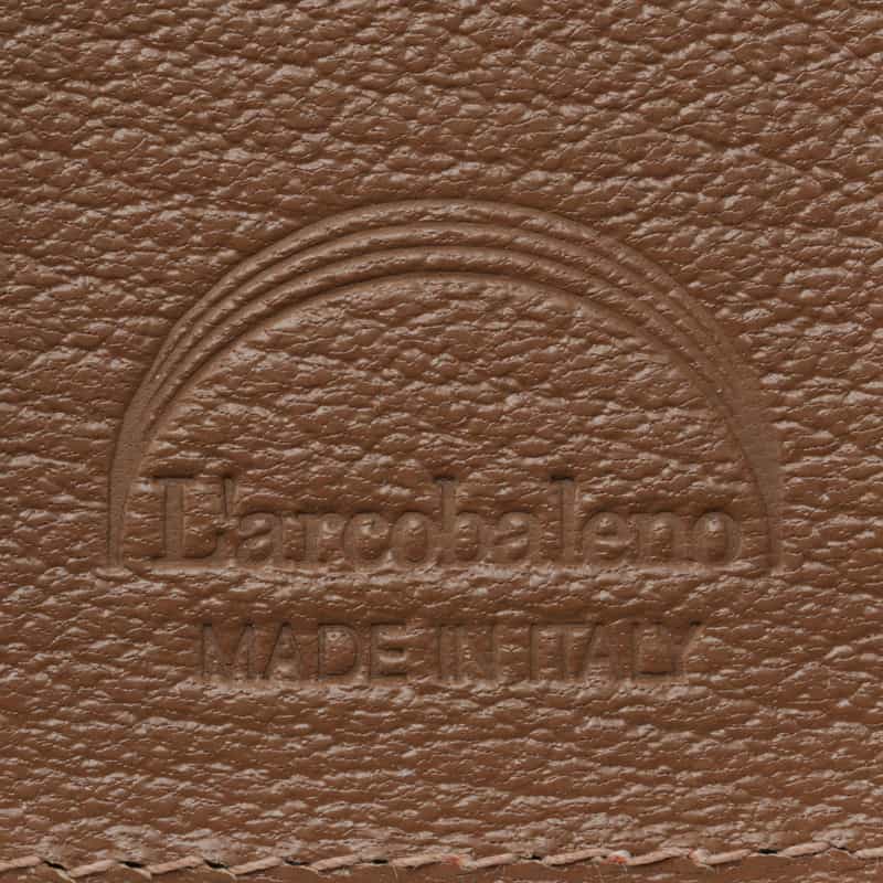 L’ARCOBALENO バーニーズ　ニューヨーク限定ゴートレザー バイカラーキーケース（WHITE） WHITE