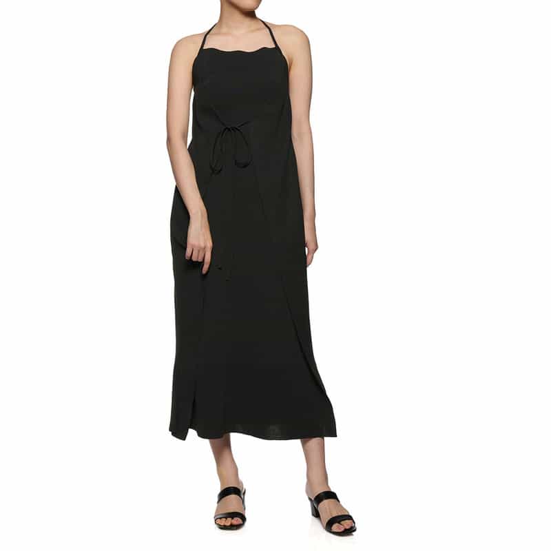CFCL エプロンドレス BLACK