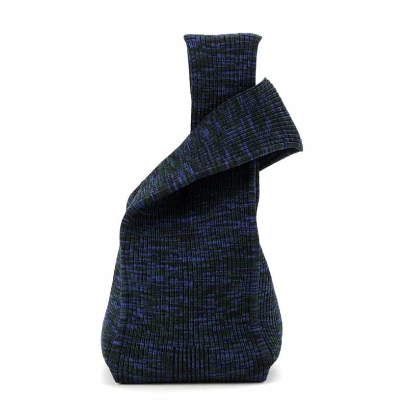 CFCL リブニット ハンドバッグ BLUE