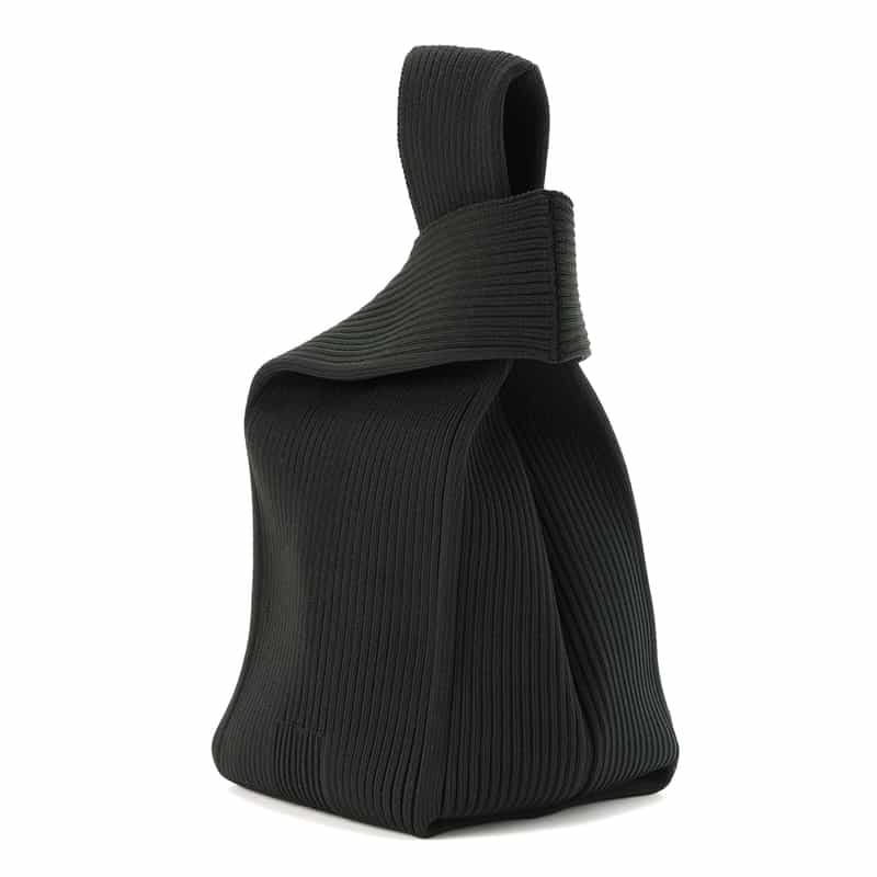 CFCL CFCL＜シーエフシーエル＞リブニット ハンドバッグ BLACK