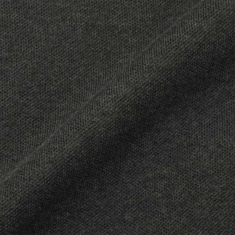 BARNEYS NEW YORK ウォッシャブル ニット Vネックジャンパードレス DARK GRAY