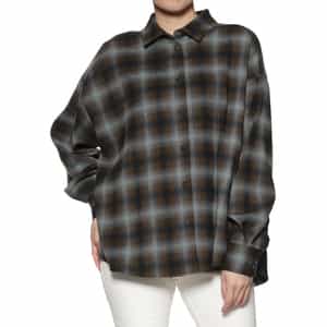 ウォッシャブル オンブレチェックシャツ