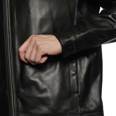 シングルレザーライダース ブルゾン（2235791）｜BARNEYS NEW
