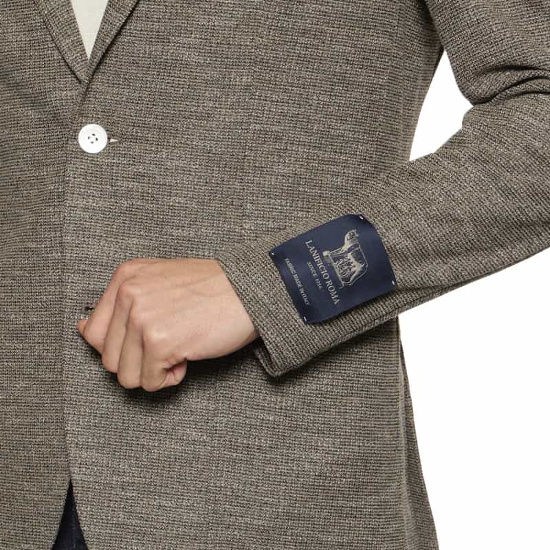 BARNEYS NEW YORK ジャージー素材ジャケット BEIGE