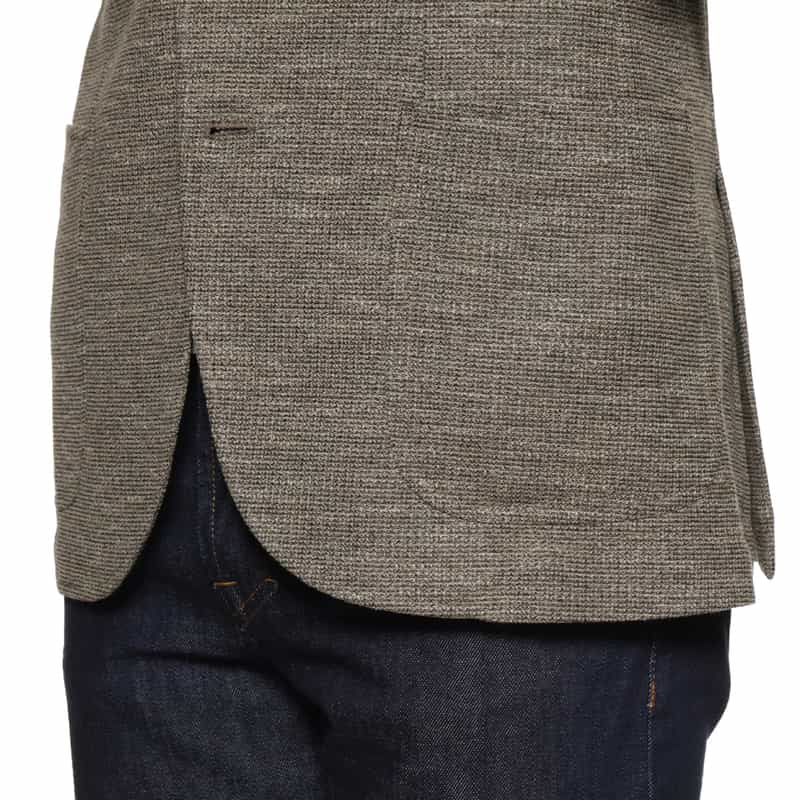 BARNEYS NEW YORK ジャージー素材ジャケット BEIGE