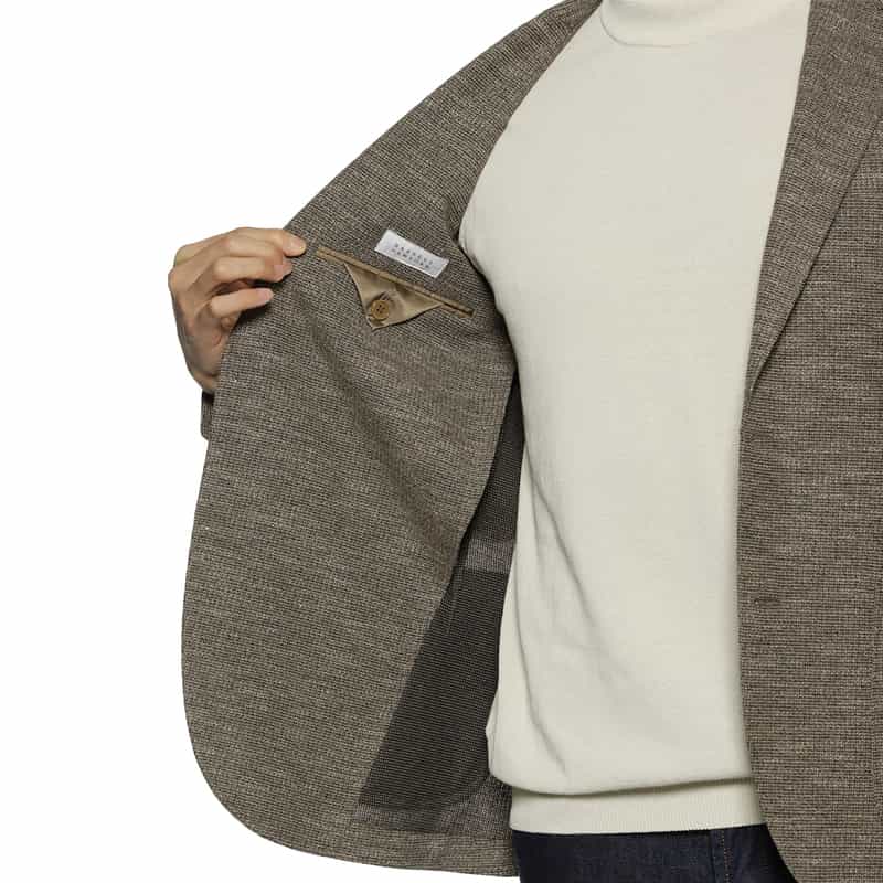 BARNEYS NEW YORK ジャージー素材ジャケット BEIGE