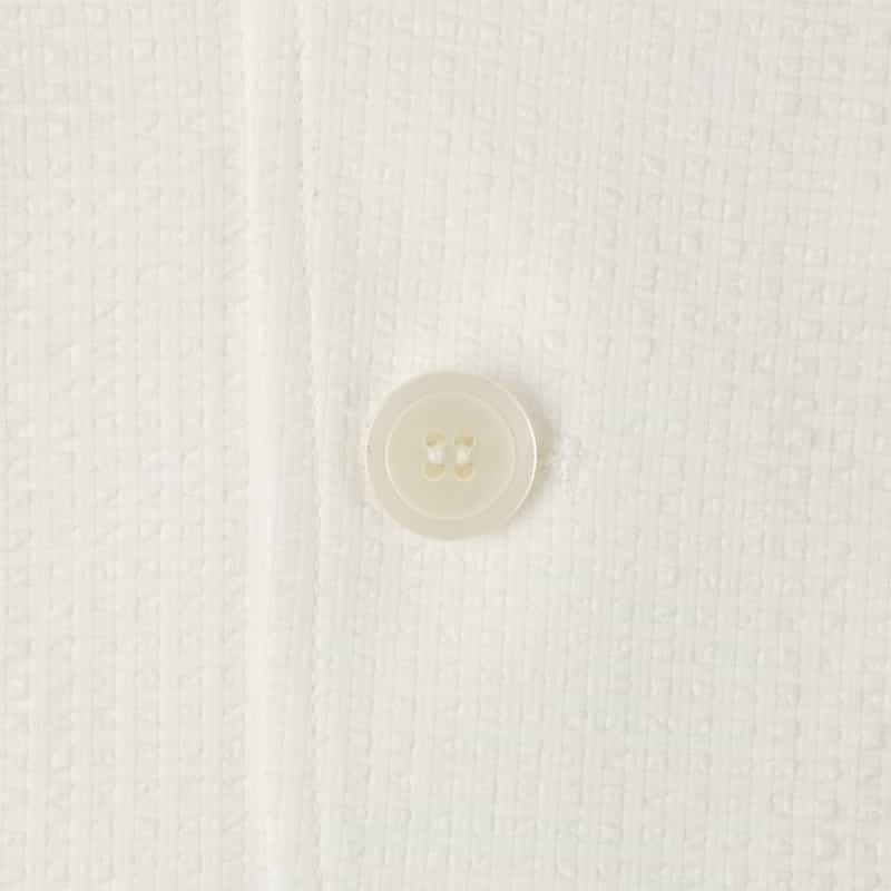 BARNEYS NEW YORK ストレッチサッカー素材 ジャケット WHITE