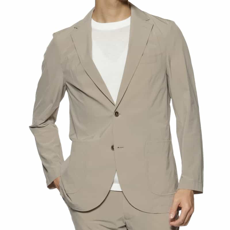 BARNEYS NEW YORK セットアップ イージージャケット BEIGE