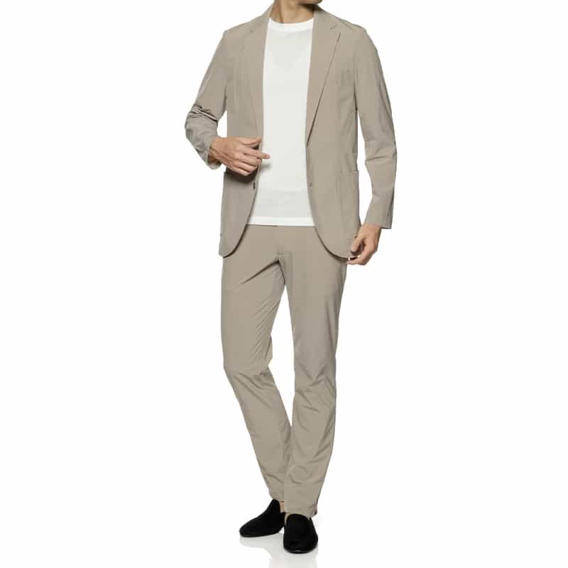 BARNEYS NEW YORK セットアップ イージージャケット BEIGE