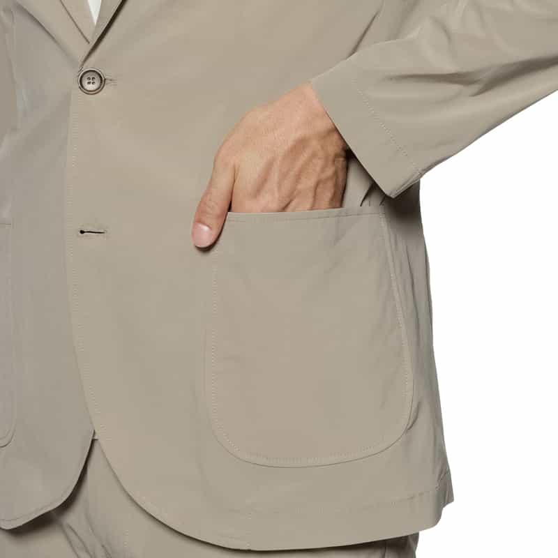 BARNEYS NEW YORK セットアップ イージージャケット BEIGE