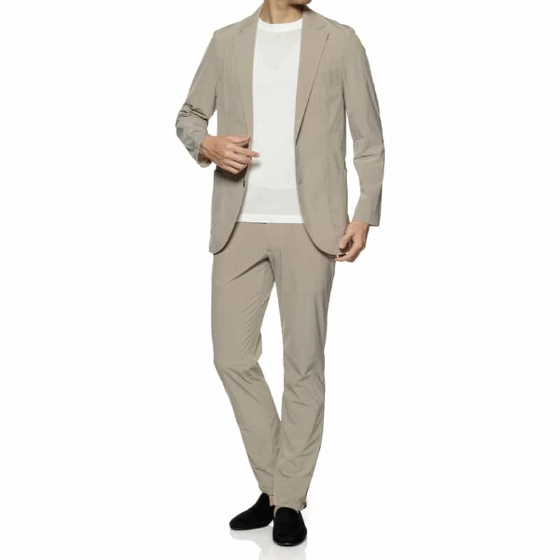 BARNEYS NEW YORK セットアップ イージーパンツ BEIGE