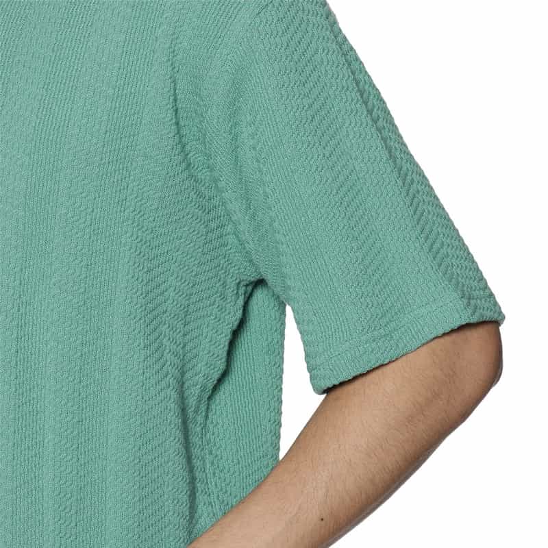 BARNEYS NEW YORK ニットシャツ KHAKI