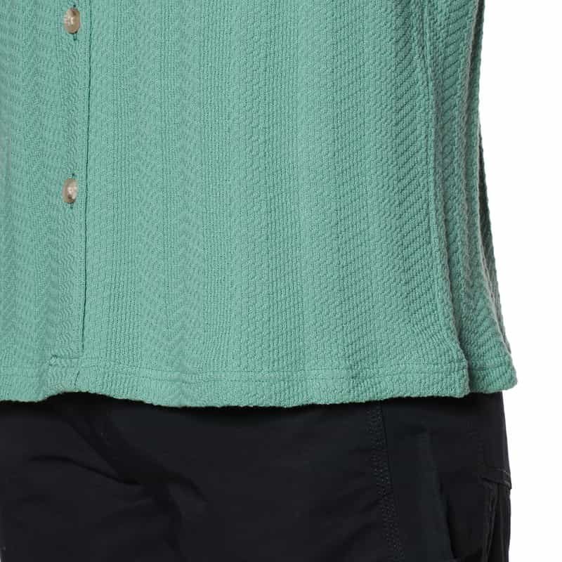 BARNEYS NEW YORK ニットシャツ KHAKI