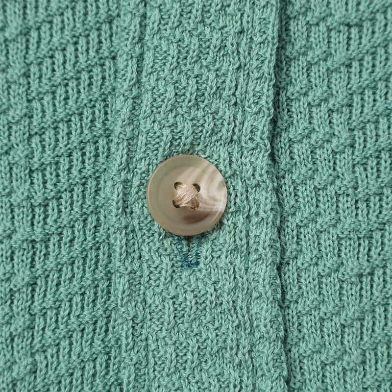 BARNEYS NEW YORK ニットシャツ KHAKI