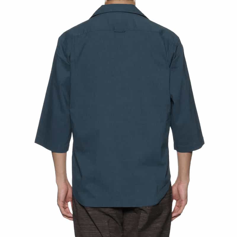 BARNEYS NEW YORK カプリシャツ BLUE