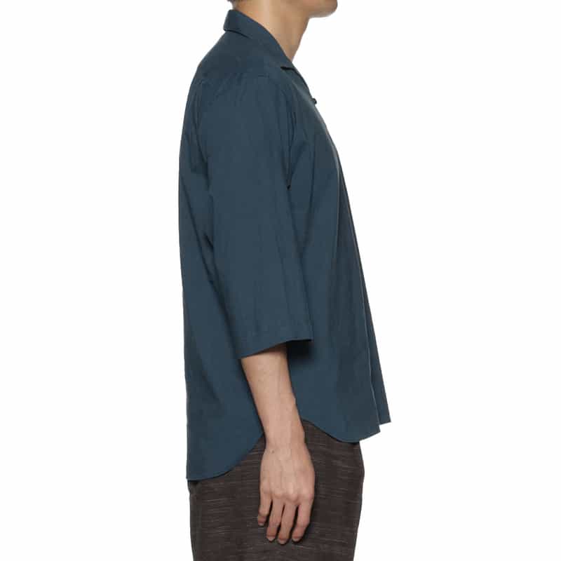 BARNEYS NEW YORK カプリシャツ BLUE