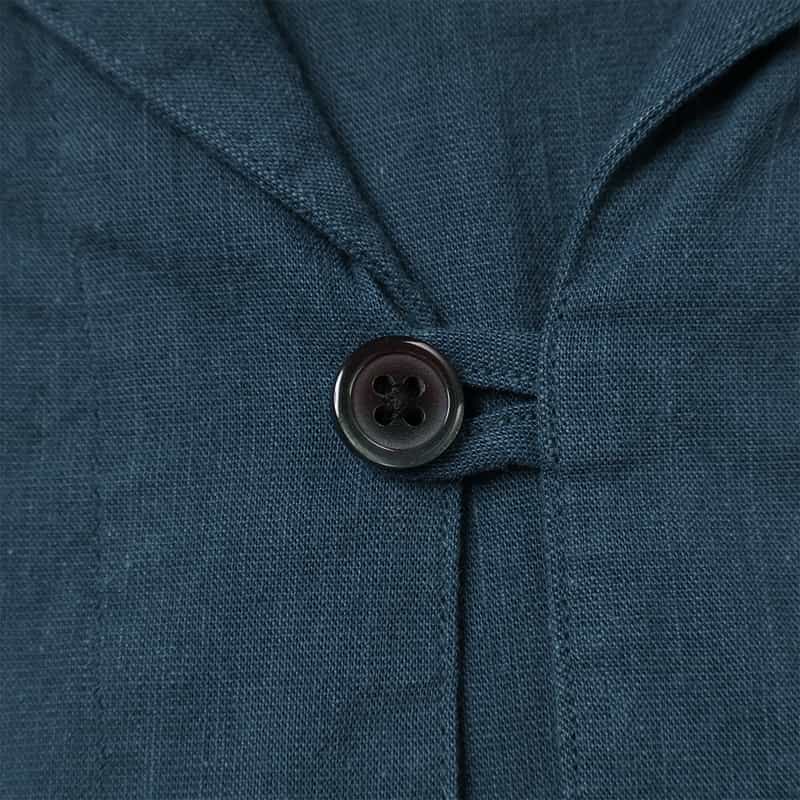 BARNEYS NEW YORK カプリシャツ BLUE