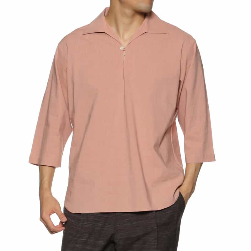 BARNEYS NEW YORK カプリシャツ PINK