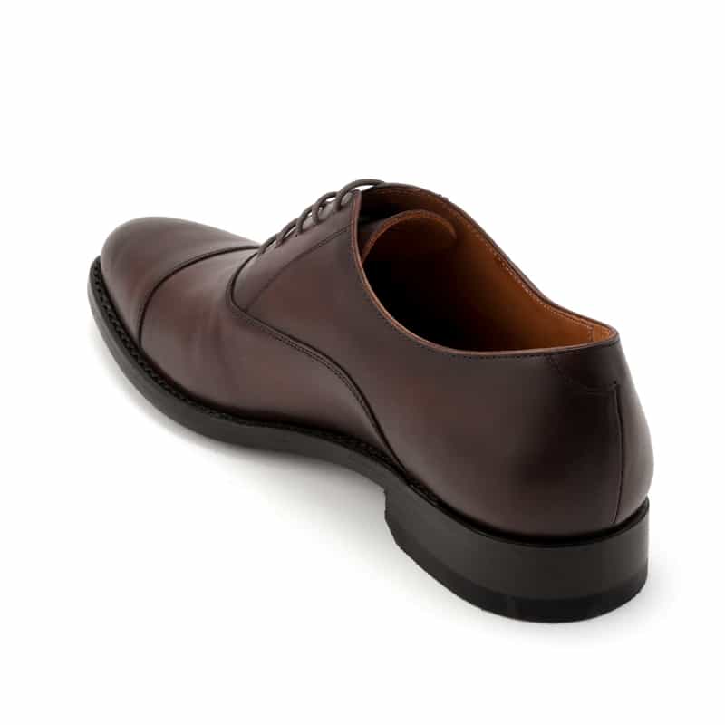 BARNEYS NEW YORK キャップトゥシューズ DARK BROWN