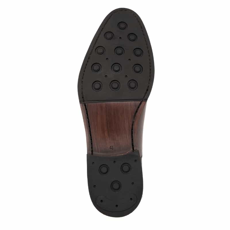 BARNEYS NEW YORK キャップトゥシューズ DARK BROWN