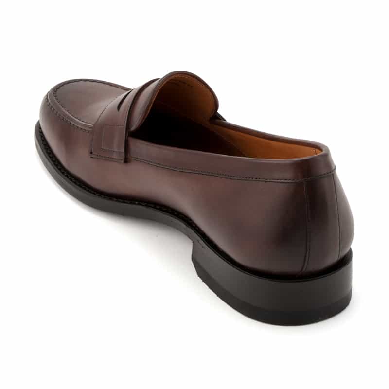 BARNEYS NEW YORK コインローファー DARK BROWN