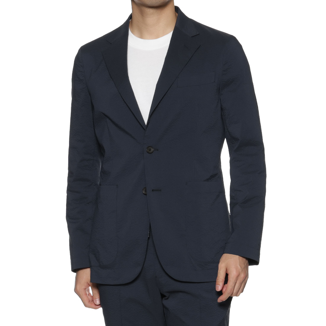 セットアップCOOLMAXサッカー素材ジャケット