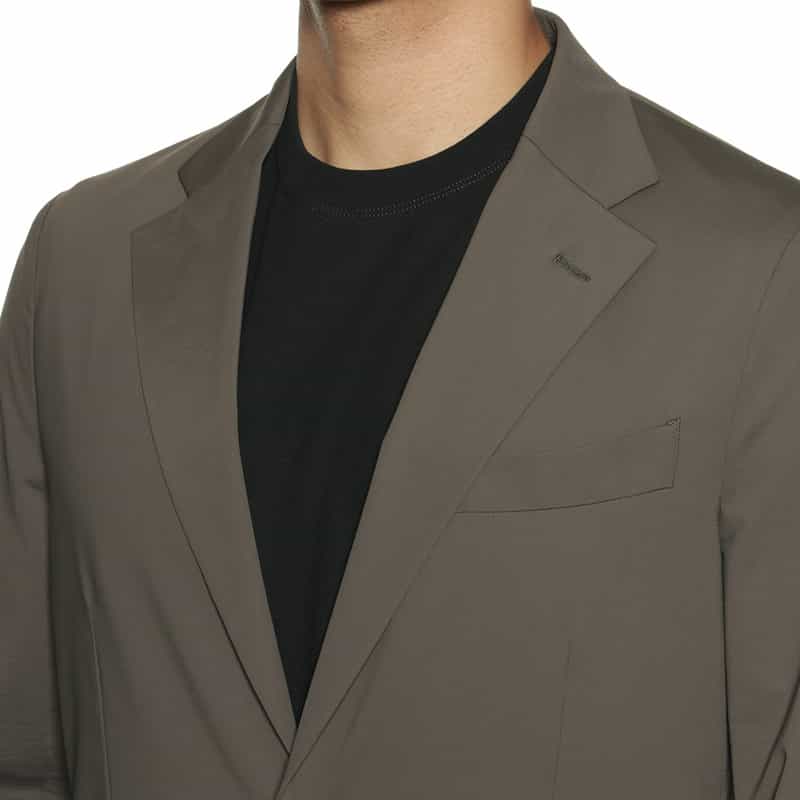 BARNEYS NEW YORK セットアップ ストレッチジャケット BROWN