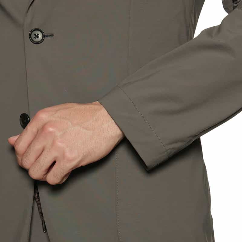 BARNEYS NEW YORK セットアップ ストレッチジャケット BROWN