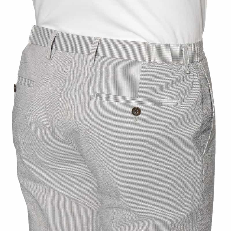 BARNEYS NEW YORK セットアップCOOLMAXサッカー素材パンツ LT BLUE