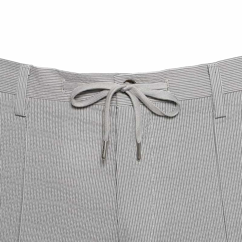 BARNEYS NEW YORK セットアップCOOLMAXサッカー素材パンツ LT BLUE